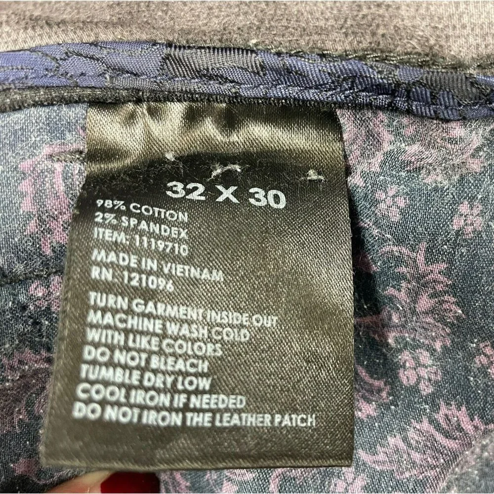 English Laundry Mens Jeans Size 32x30 Gray Walker‎ Pants Micro Dot Chino